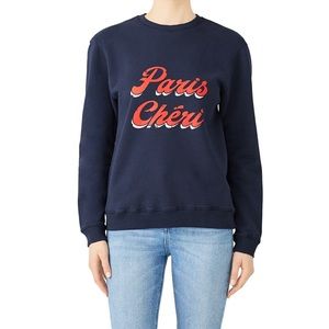 Ba&sh Paris Cherie sweatshirt